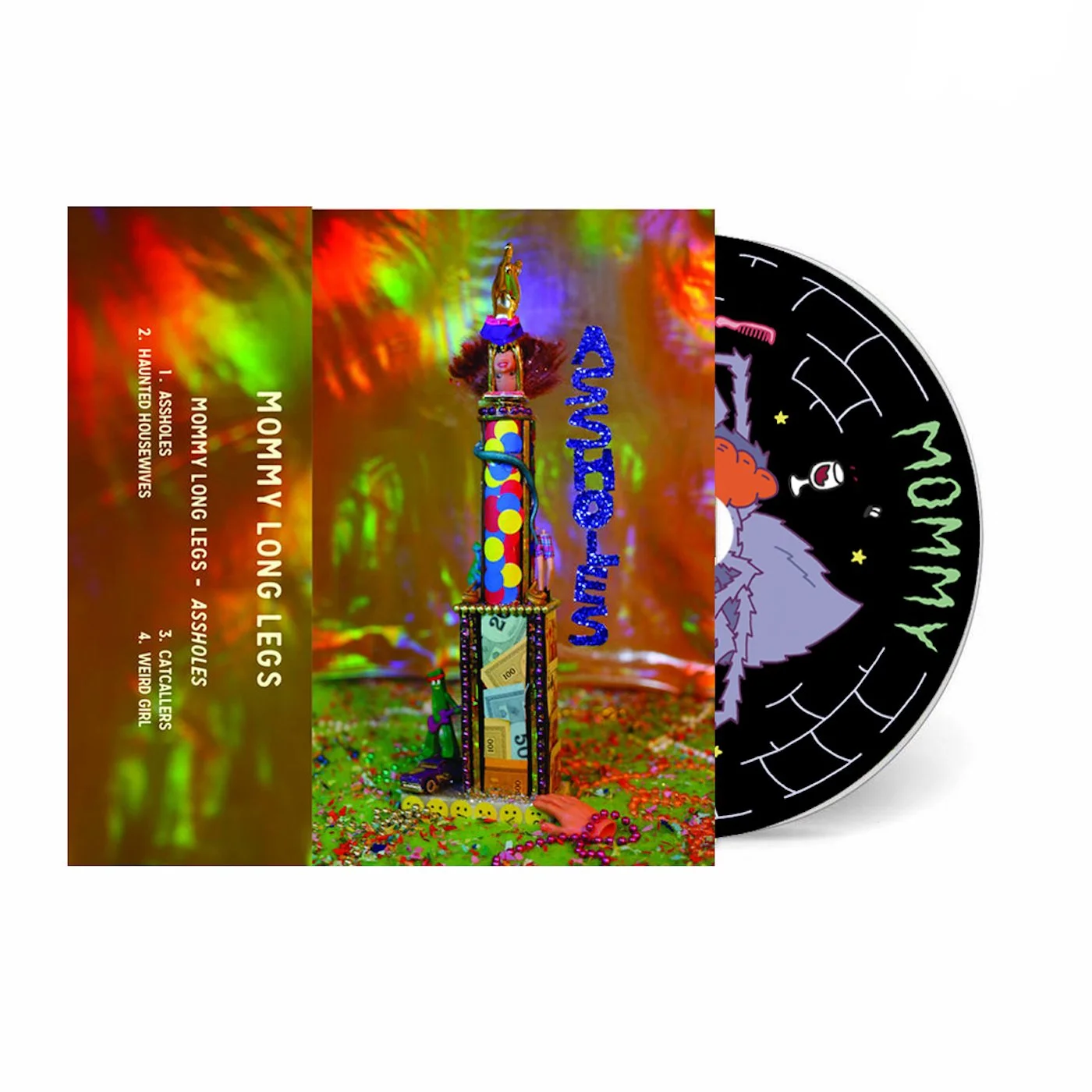 Mommy Long Legs - Life Rips / Assholes — Youth Riot Records